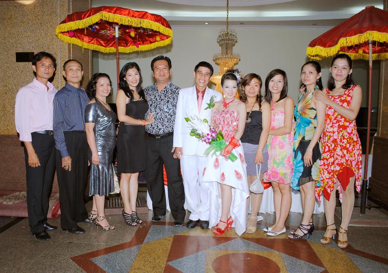 dam cuoi thanh vien trong CLB KV VT Binh duong
