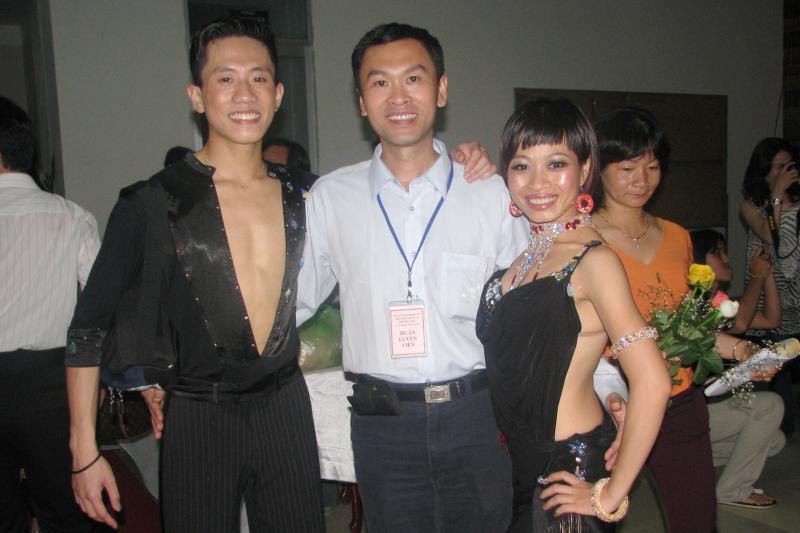 Bao Long & Hoai Huong, two young friends in Quy Nhon Championships (3)