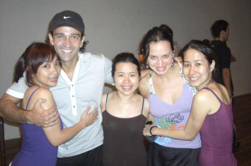 Tango students at tango festival KL