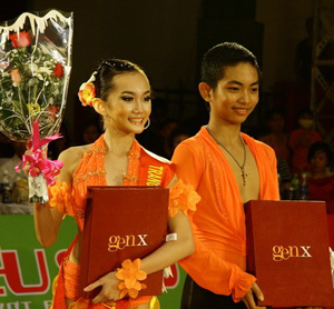 Cặp VĐV Minh Trường - Mỹ An